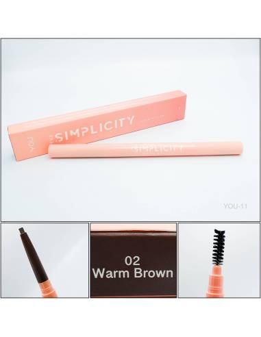 Simplicity Brow Styler 02 Warm Brown YOU
