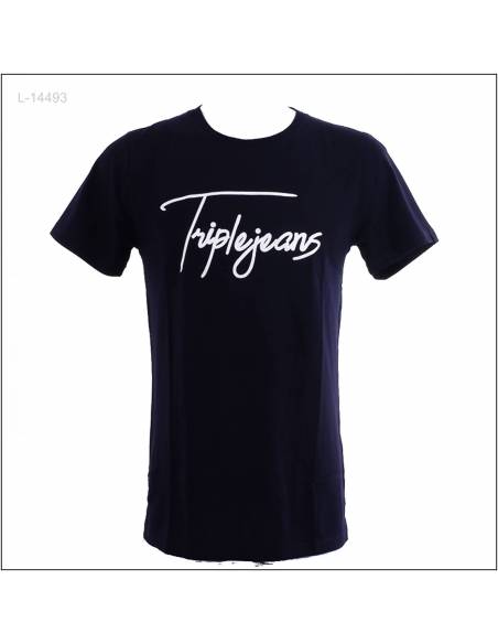 Kaos Oblong Cowok Regular Lengan Pendek Triple S-L