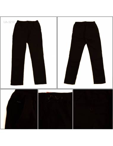 Celana Panjang Katun Reguler Cowok Rib Kolor Arvada M-XL