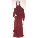 Longdress + Jilbab Muslim Cewek YIMEI